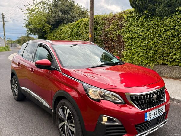 Peugeot 3008 MPV, Diesel, 2018, Red