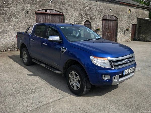 Ford Ranger Crew Cab, Diesel, 2015, Blue