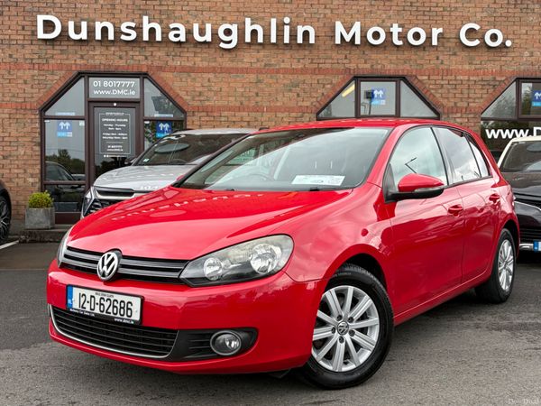 Volkswagen Golf Hatchback, Petrol, 2012, Red