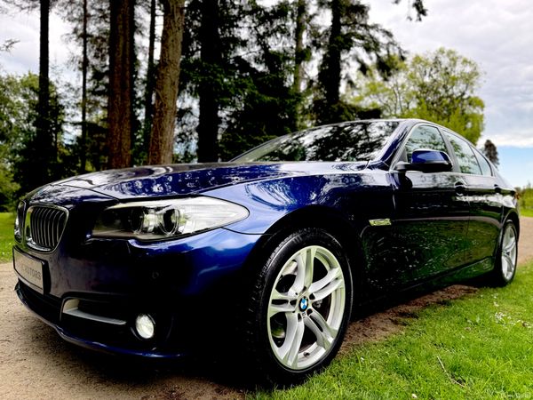 BMW 5-Series Saloon, Diesel, 2016, Blue