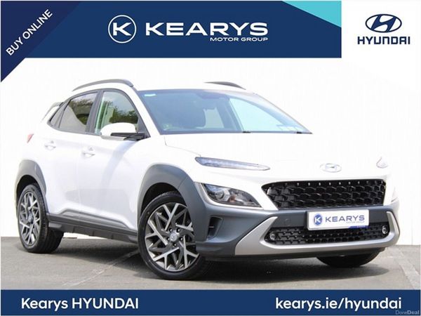 Hyundai KONA MPV, Petrol Hybrid, 2021, White