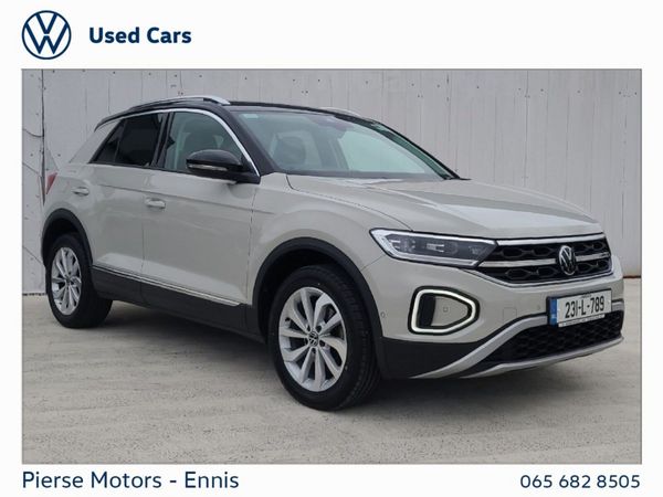 Volkswagen T-Roc SUV, Petrol, 2023, Grey