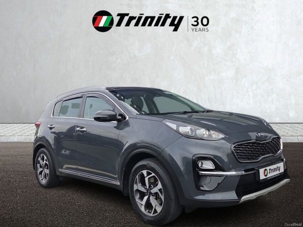 Kia Sportage SUV, Diesel Hybrid, 2021, Grey