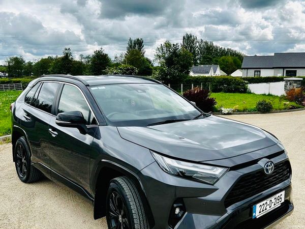 Toyota RAV4 SUV, Petrol Hybrid, 2022, Grey