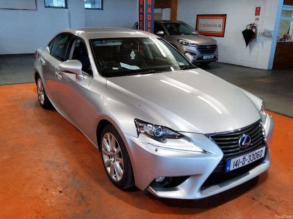 Lexus IS Saloon, Petrol Hybrid, 2014, Silver