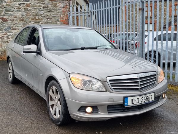 Mercedes-Benz C-Class Saloon, Petrol, 2010, Silver