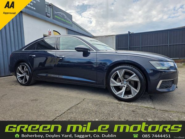 Audi A6 Saloon, Diesel, 2022, Blue