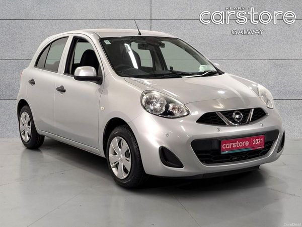 Nissan March Hatchback, Petrol, 2021, Silver