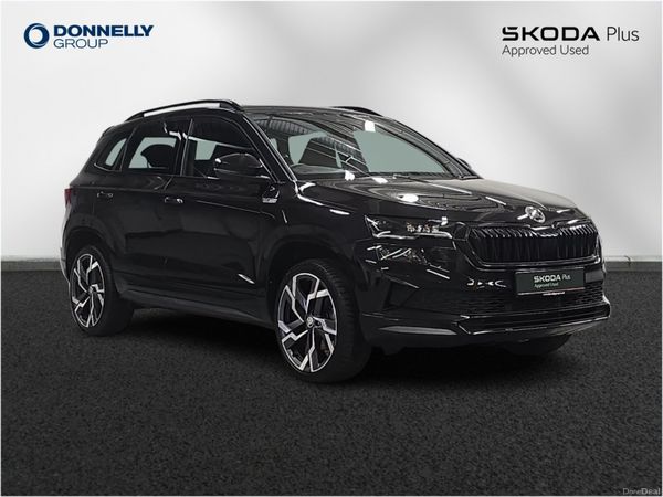 Skoda Karoq Estate, Petrol, 2024, Black