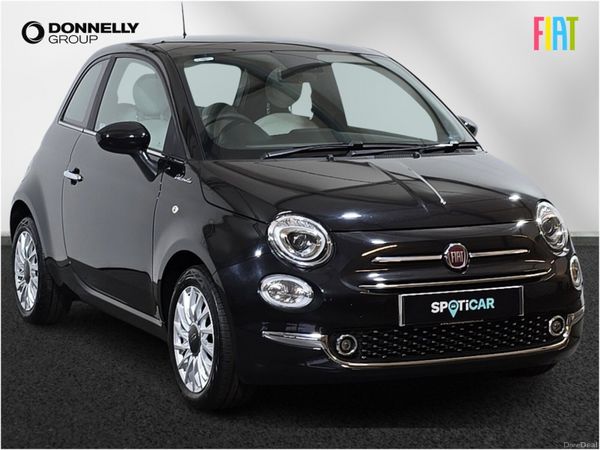 Fiat 500 Hatchback, Petrol, 2023, Black