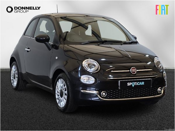 Fiat 500 Hatchback, Petrol, 2023, Black