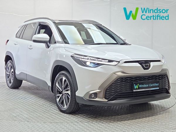 Toyota Corolla Cross SUV, Petrol Hybrid, 2025, White