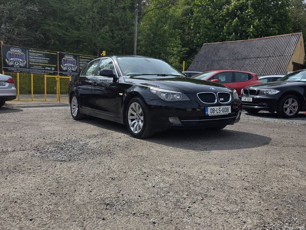 BMW 5-Series Saloon, Diesel, 2008, Black
