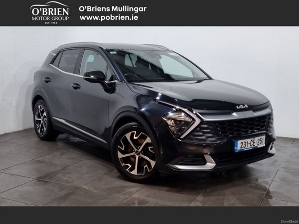 Kia Sportage SUV, Diesel Hybrid, 2023, Black