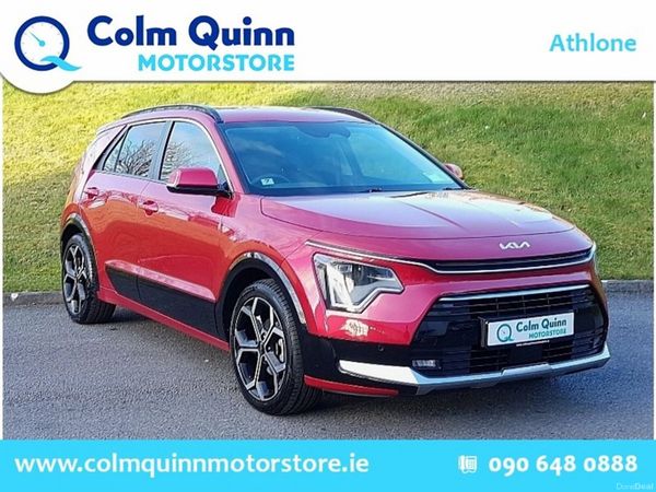 Kia Niro SUV, Petrol Plug-in Hybrid, 2023, Red