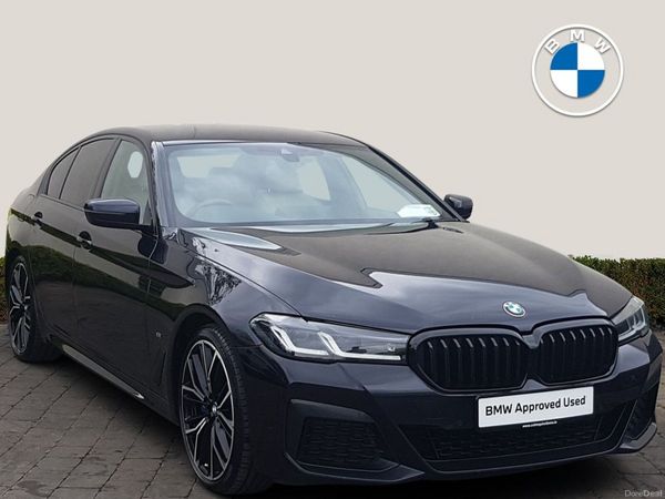 BMW 5-Series Saloon, Diesel, 2023, Black