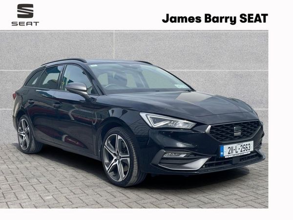 SEAT Leon Estate, Petrol Plug-in Hybrid, 2021, Black
