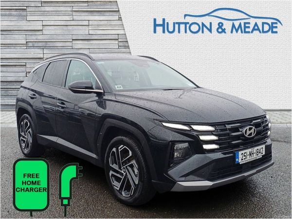Hyundai Tucson SUV, Petrol Plug-in Hybrid, 2025, Black