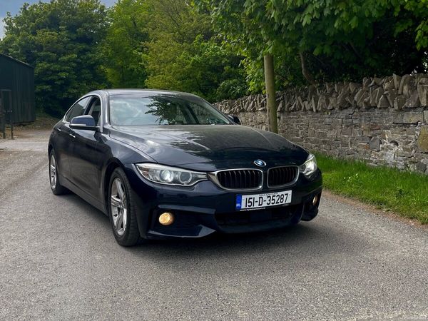 BMW 4-Series Coupe, Diesel, 2015, Blue