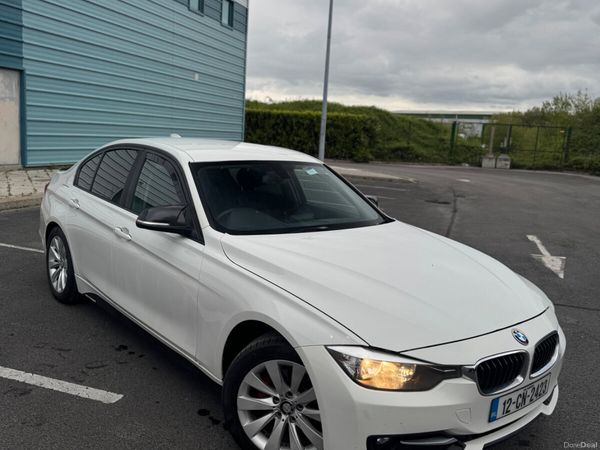 BMW 3-Series Saloon, Diesel, 2012, White