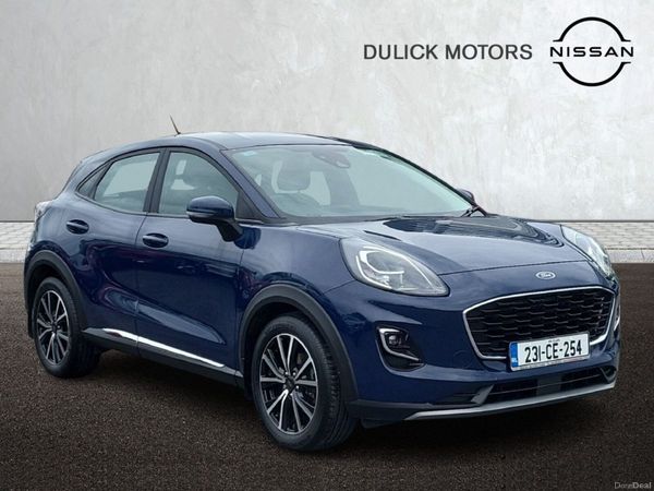 Ford Puma MPV, Petrol Hybrid, 2023, Blue