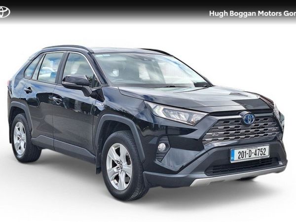 Toyota RAV4 SUV, Petrol Hybrid, 2020, Black