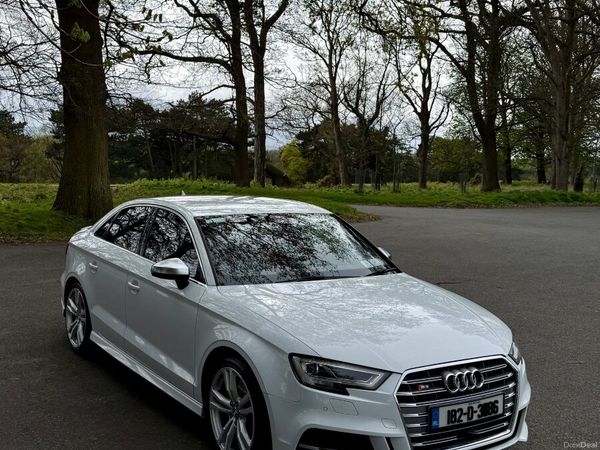 Audi S3 Saloon, Petrol, 2018, White