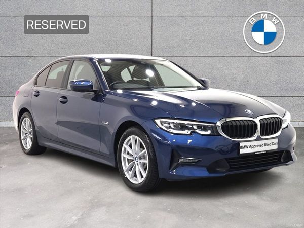 BMW 3-Series Saloon, Petrol Plug-in Hybrid, 2022, Blue