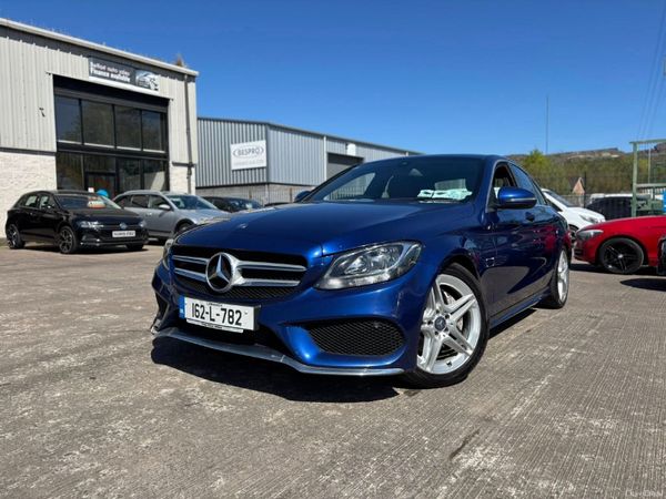 Mercedes-Benz C-Class Saloon, Diesel, 2016, Blue
