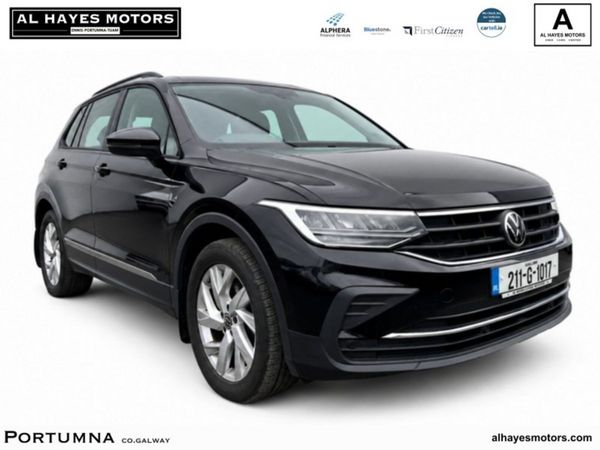 Volkswagen Tiguan SUV, Diesel, 2021, Black