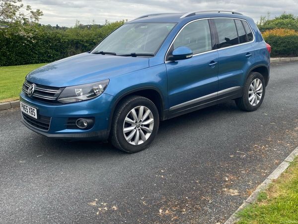 Volkswagen Tiguan SUV, Diesel, 2015, Blue