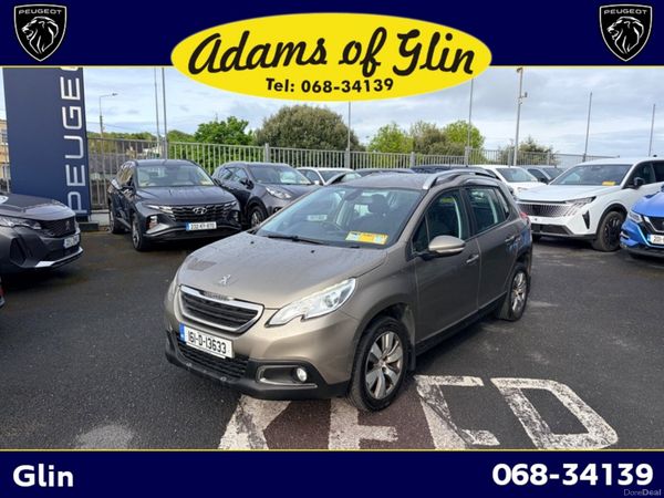 Peugeot 2008 SUV, Petrol, 2016, Grey
