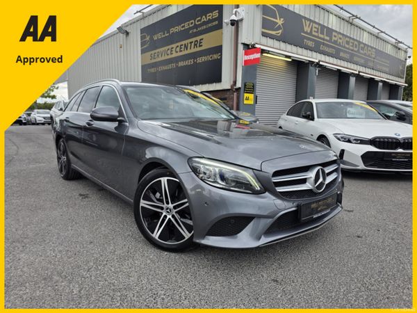 Mercedes-Benz C-Class Estate, Diesel Hybrid, 2020, Grey