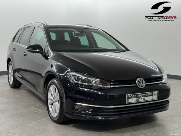 Volkswagen Golf Estate, Petrol, 2018, Black
