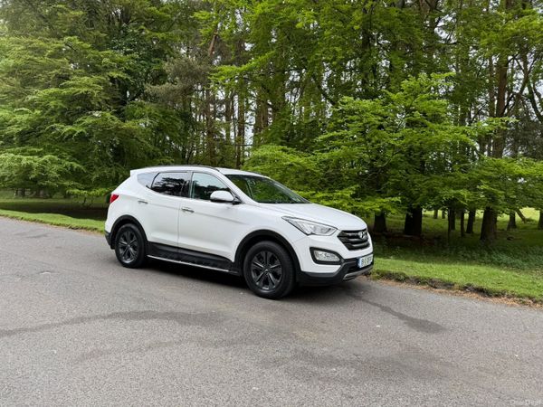 Hyundai Santa Fe SUV, Diesel, 2015, White