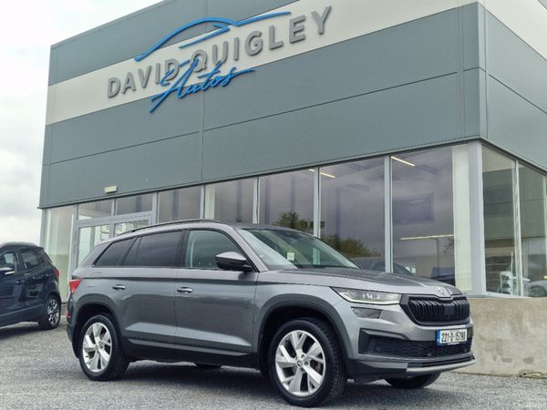 Skoda Kodiaq Estate, Petrol, 2022, Grey