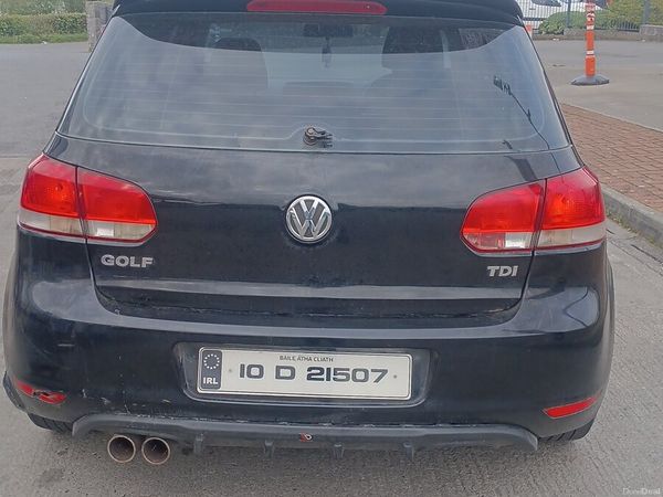 Volkswagen Golf Hatchback, Diesel, 2010, Black