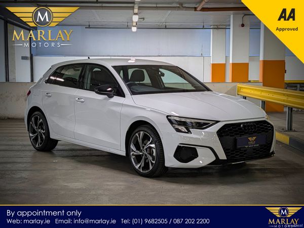 Audi A3 Hatchback, Petrol Hybrid, 2024, White