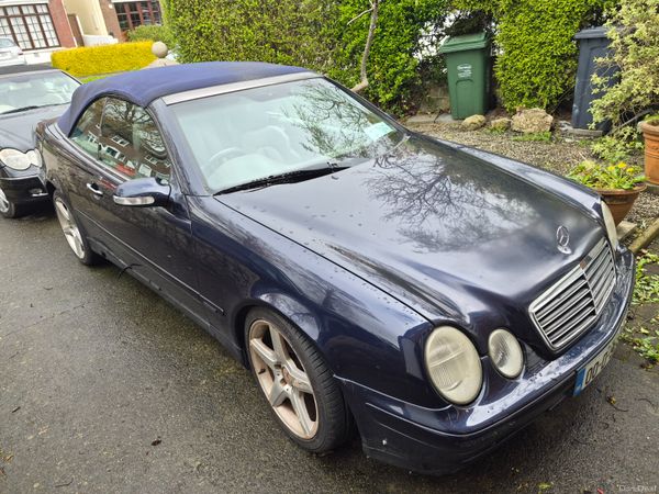 Mercedes-Benz CLK Convertible, Petrol, 2000, Blue