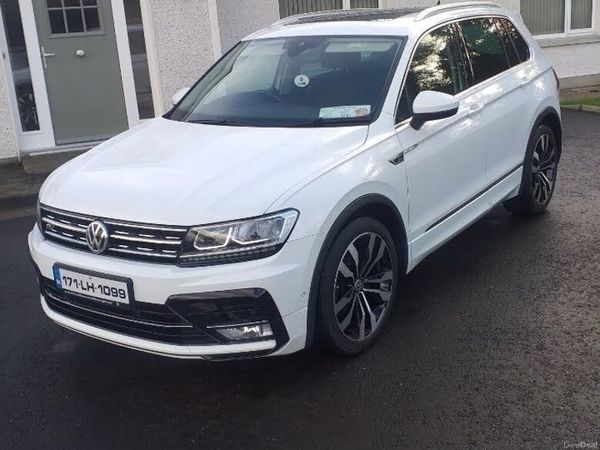Volkswagen Tiguan SUV, Diesel, 2017, White