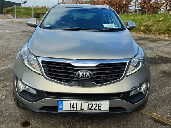 Kia Sportage SUV, Diesel, 2014, Silver