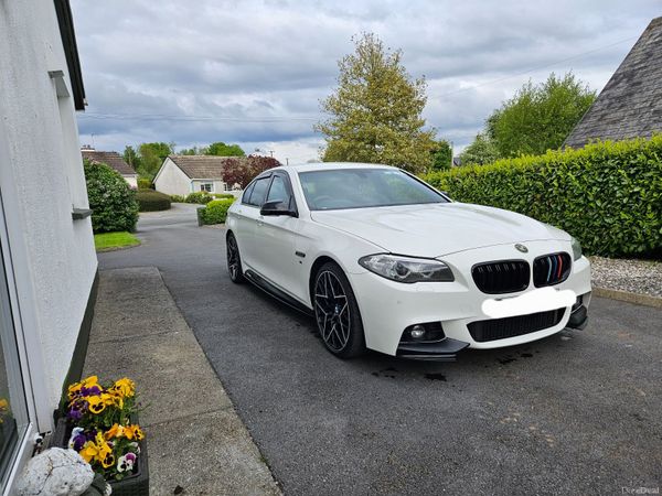 BMW 5-Series Saloon, Diesel, 2014, White