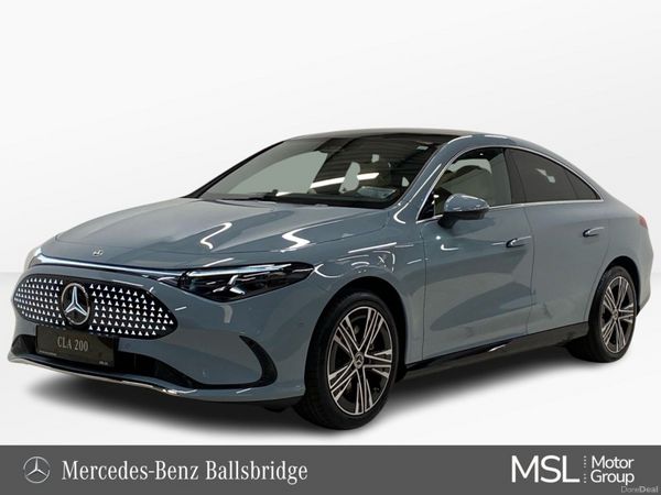 Mercedes-Benz CLA Saloon, Electric, 2026, Green