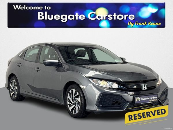 Honda Civic Hatchback, Petrol, 2018, Grey
