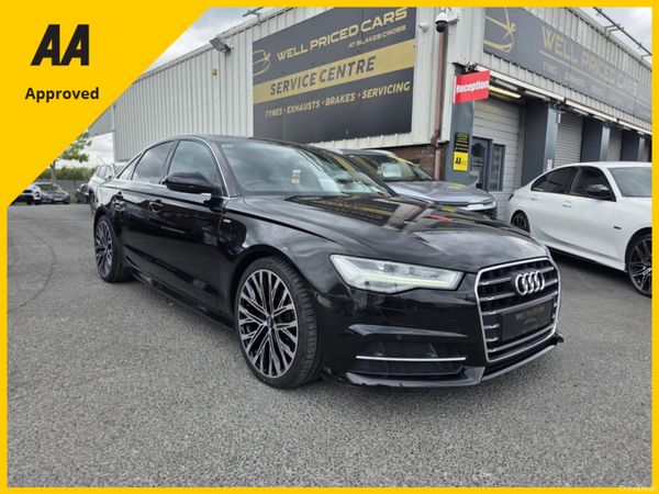 Audi A6 Saloon, Diesel, 2017, Black