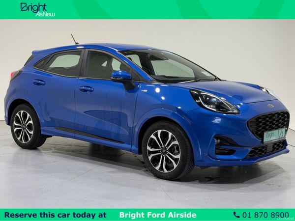 Ford Puma MPV, Petrol Hybrid, 2023, Blue