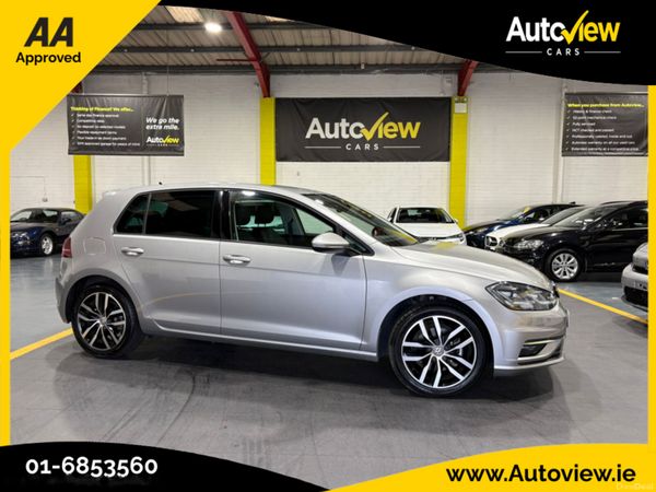 Volkswagen Golf Hatchback, Petrol, 2018, Silver