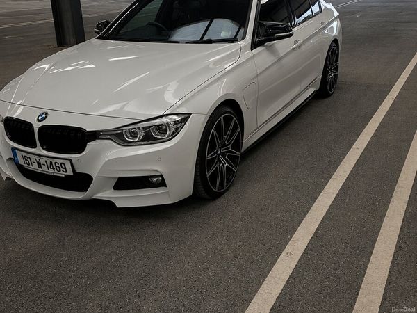 BMW 3-Series Saloon, Petrol Plug-in Hybrid, 2017, White