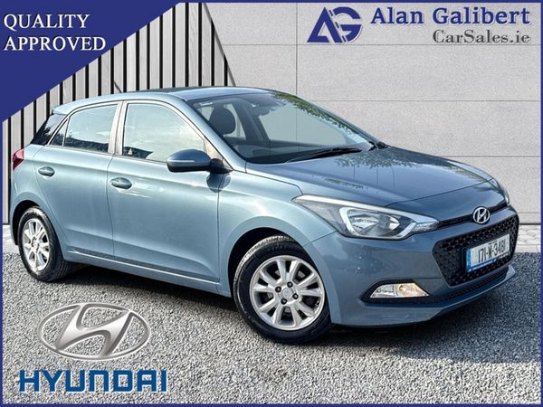 Hyundai i20 Hatchback, Petrol, 2017, Blue