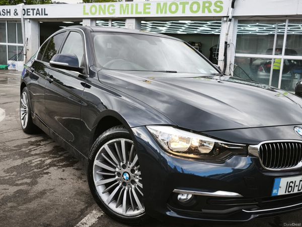 BMW 3-Series Saloon, Diesel, 2016, Blue